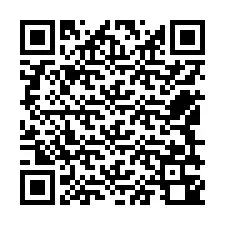 QR kód a telefonszámhoz +12549340327