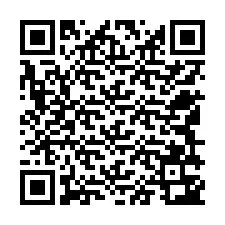 QR Code pour le numéro de téléphone +12549343734