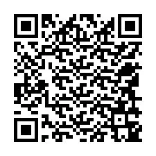 QR kód a telefonszámhoz +12549345578