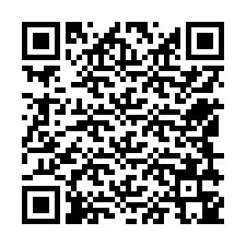 Codice QR per il numero di telefono +12549345596