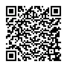 QR-koodi puhelinnumerolle +12549347154