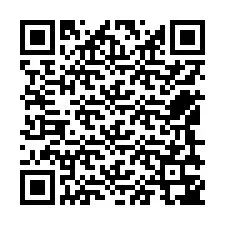 QR-code voor telefoonnummer +12549347157