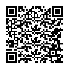 QR код за телефонен номер +12549347776