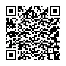 QR-Code für Telefonnummer +12549348131