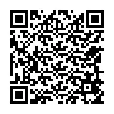 QR-code voor telefoonnummer +12549455516