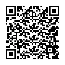 QR-код для номера телефона +12549456658