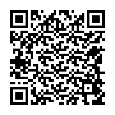 QR-код для номера телефона +12549456662