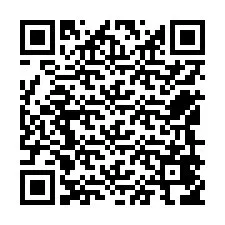 QR-code voor telefoonnummer +12549456957