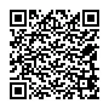 QR-code voor telefoonnummer +12549475013