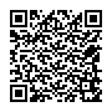 QR Code pour le numéro de téléphone +12549651243