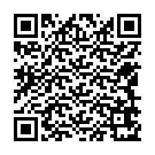 Código QR para número de teléfono +12549671922