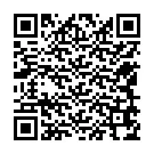 QR-koodi puhelinnumerolle +12549674032