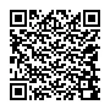 Codice QR per il numero di telefono +12549680338