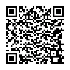 QR Code pour le numéro de téléphone +12549680495