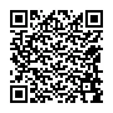 Codice QR per il numero di telefono +12549684756