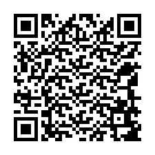 QR-code voor telefoonnummer +12549687700