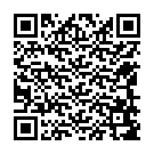 QR Code pour le numéro de téléphone +12549687702