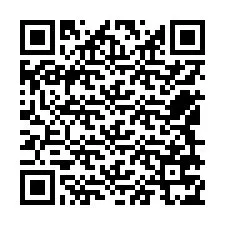 QR-koodi puhelinnumerolle +12549775967