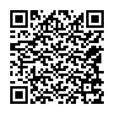 QR Code pour le numéro de téléphone +12549775969