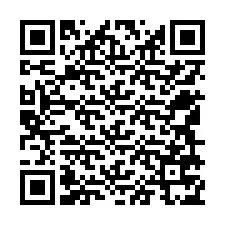 Código QR para número de teléfono +12549775970