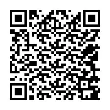 QR-код для номера телефона +12549781139