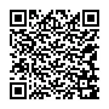 QR код за телефонен номер +12549781520