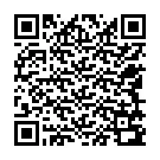 QR-код для номера телефона +12549792428