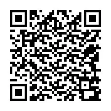 QR-код для номера телефона +12549792429