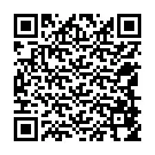 Código QR para número de telefone +12549854790