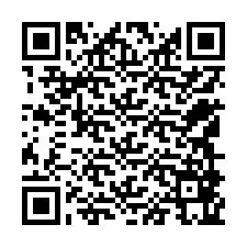 Código QR para número de telefone +12549865671