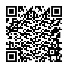 QR kód a telefonszámhoz +12549865675