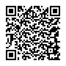 QR-Code für Telefonnummer +12549871100