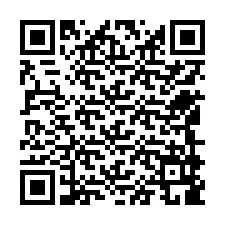 QR код за телефонен номер +12549989616