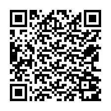 QR Code สำหรับหมายเลขโทรศัพท์ +12562001343