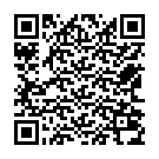 QR-код для номера телефона +12562034117