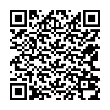 QR kód a telefonszámhoz +12562034122