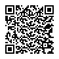 QR-koodi puhelinnumerolle +12562034124