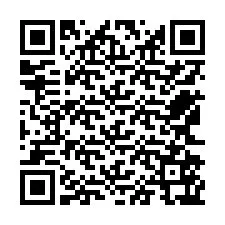 Código QR para número de teléfono +12562567177