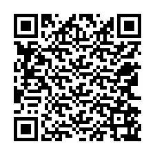 QR код за телефонен номер +12562567178