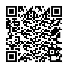 QR-koodi puhelinnumerolle +12562570437