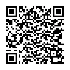 Código QR para número de telefone +12562570438