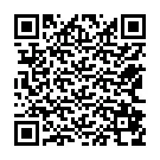 QR код за телефонен номер +12562878526