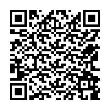 Codice QR per il numero di telefono +12562989756