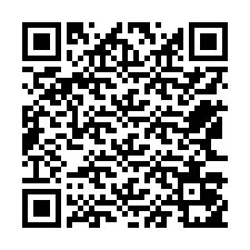 QR код за телефонен номер +12563051567