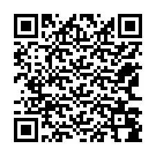 Código QR para número de teléfono +12563084525