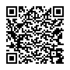 Código QR para número de teléfono +12563086822