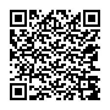 Código QR para número de teléfono +12563087888