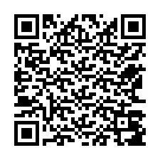 Código QR para número de teléfono +12563087896