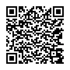 Código QR para número de telefone +12563087898