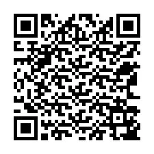 QR Code สำหรับหมายเลขโทรศัพท์ +12563147614